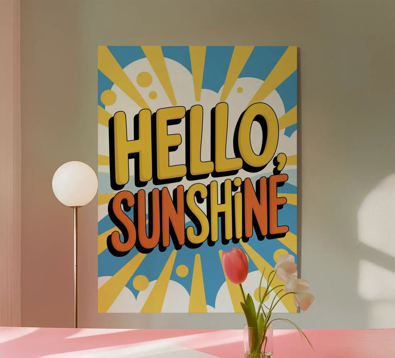 CIAO, SOLE plexiglass da logic