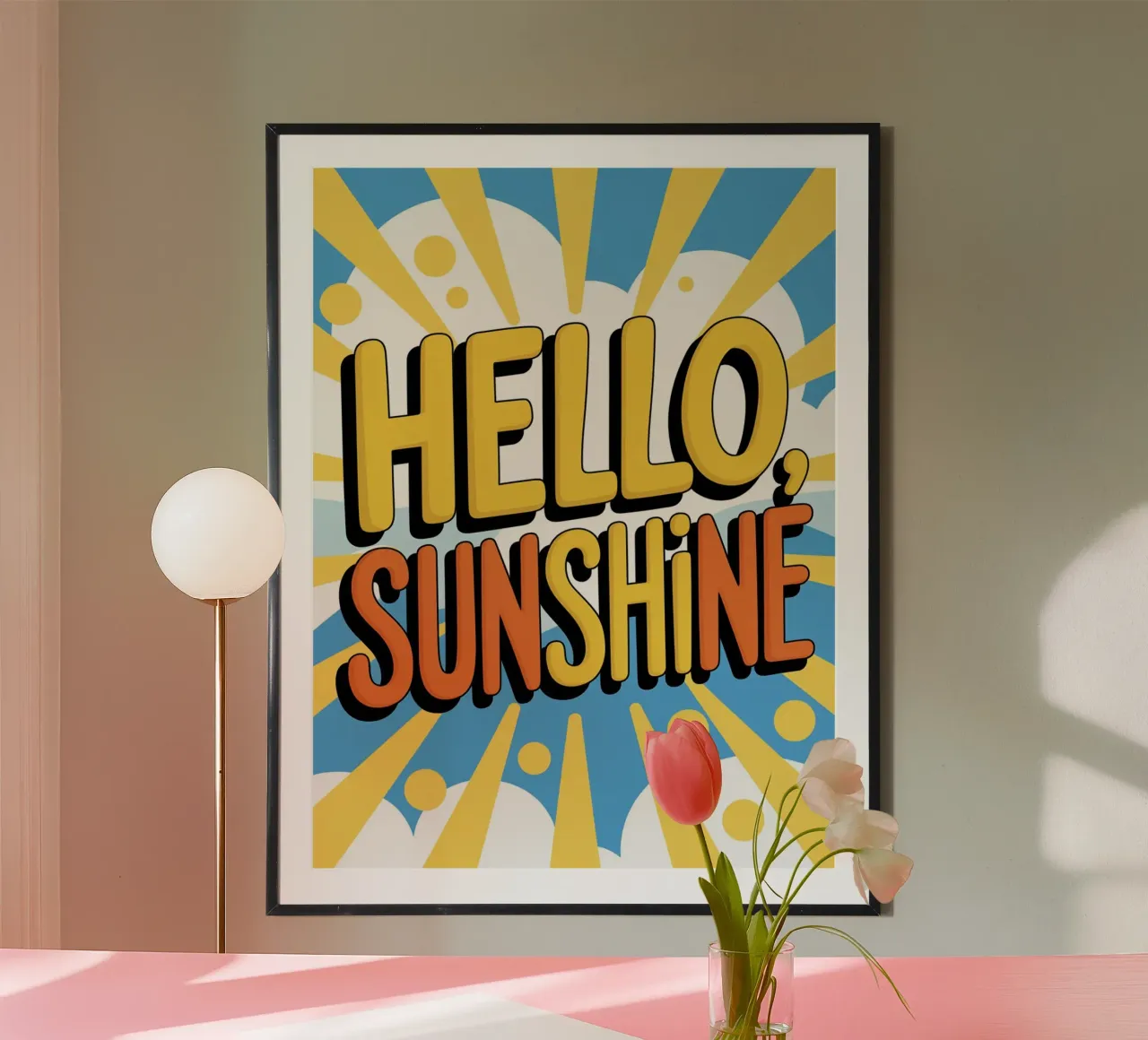 CIAO, SOLE poster da logic