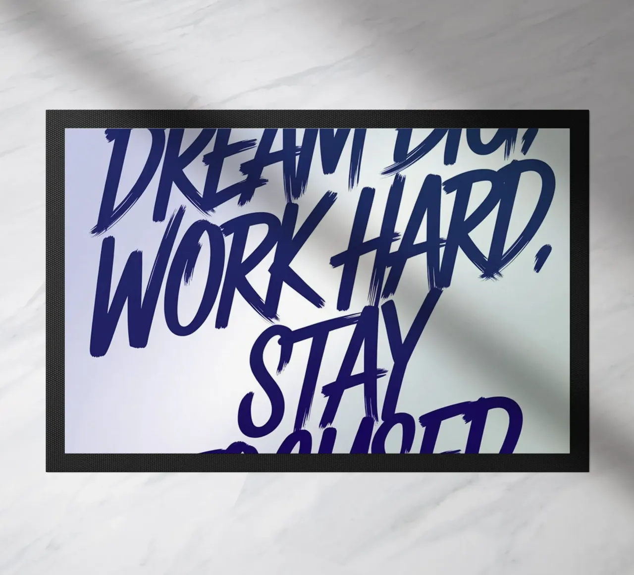 DROOM GROOT deurmat van logic