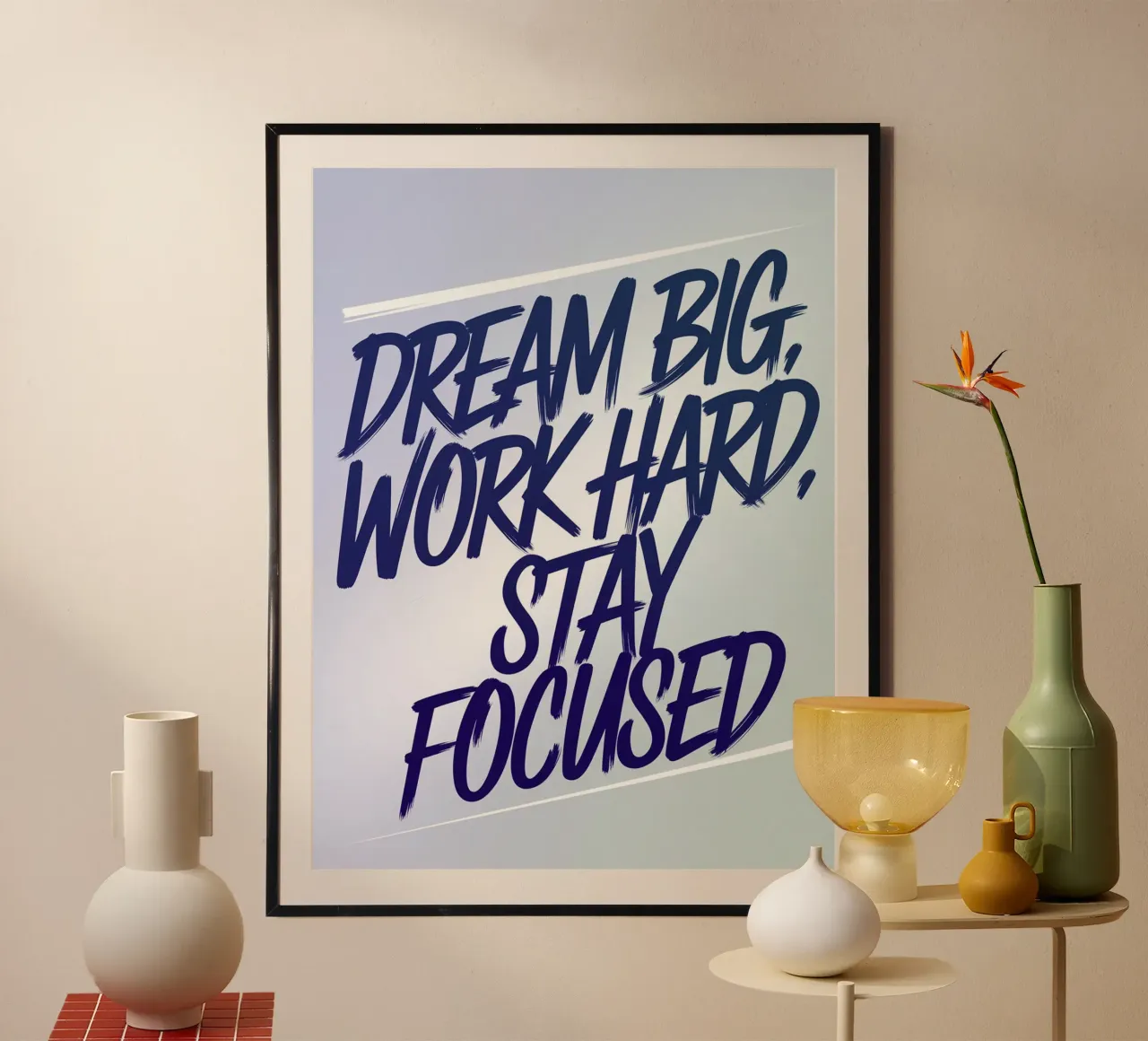 DROOM GROOT poster van logic