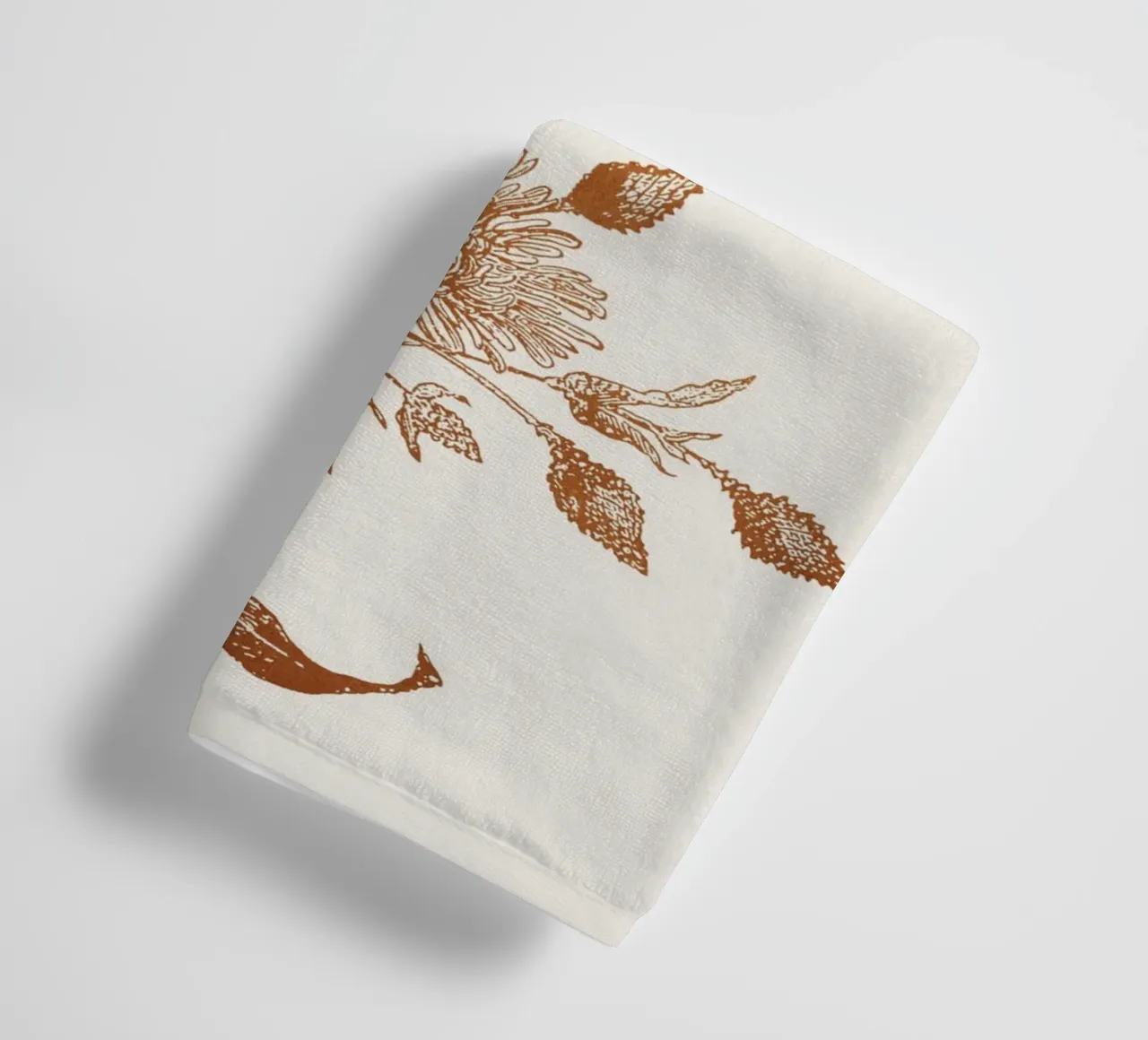 Aster flower sketch asciugamano da bagno da apoloprints
