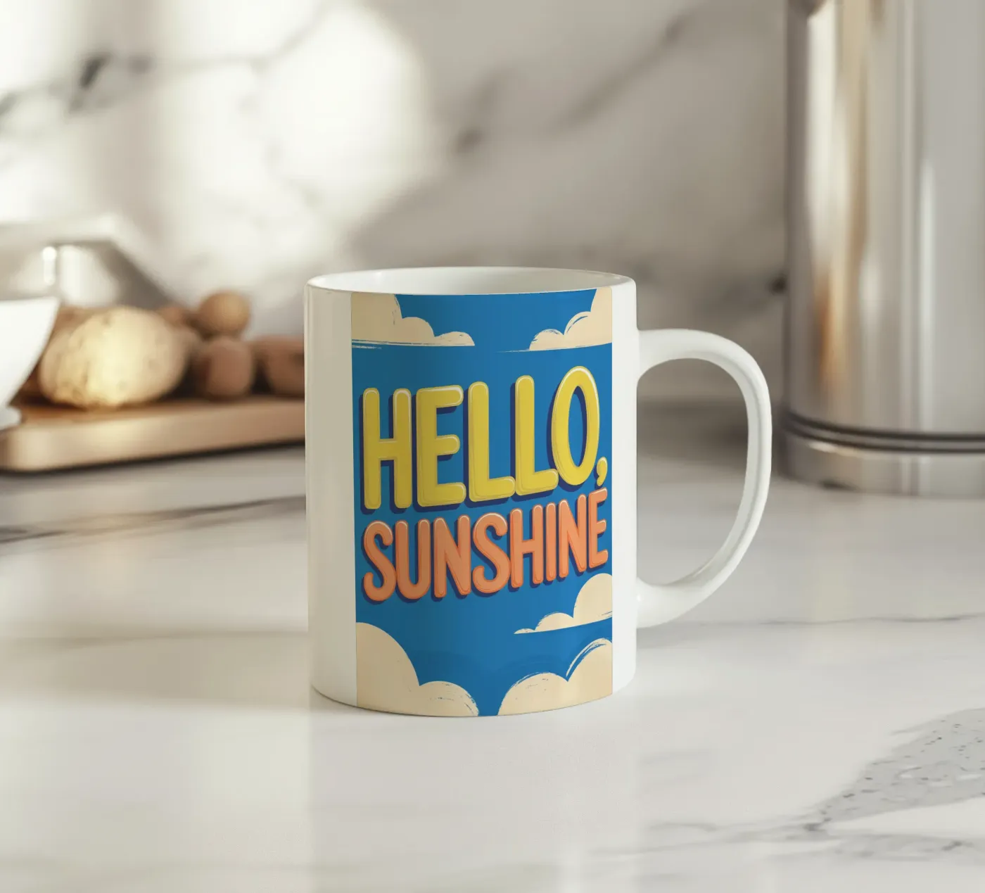 HELLO, SUNSHINE ceramic mug by logic