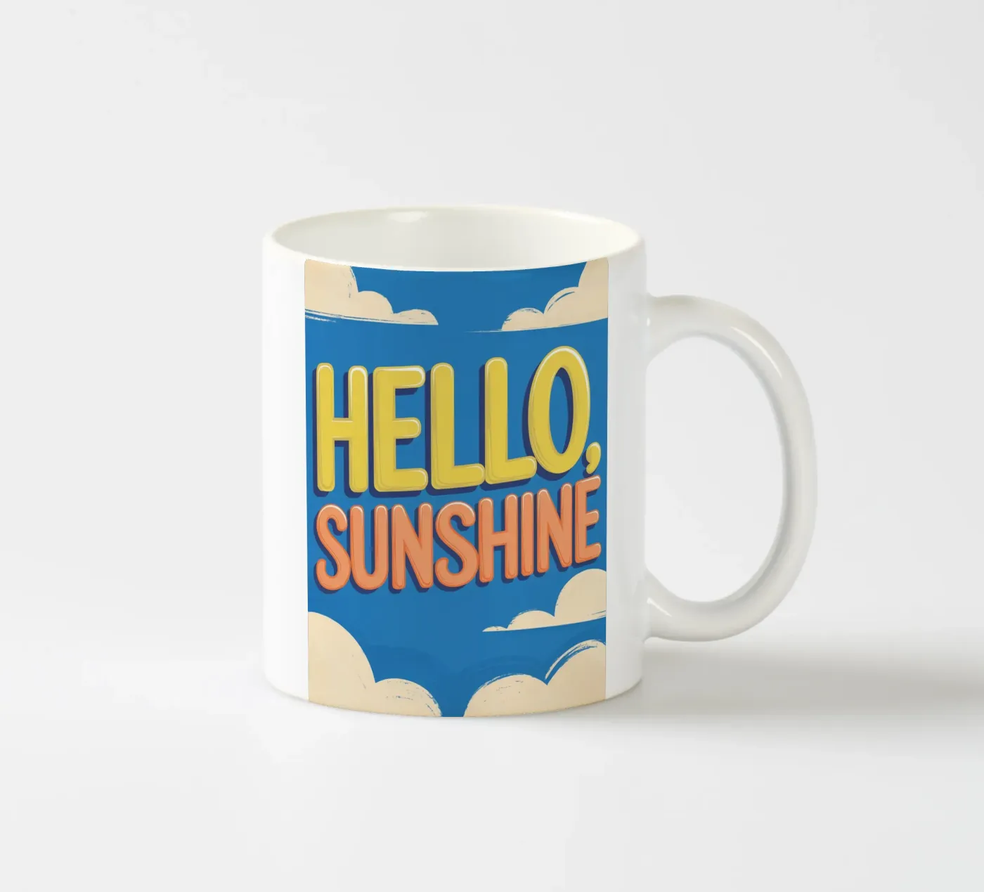 HELLO, SUNSHINE ceramic mug by logic
