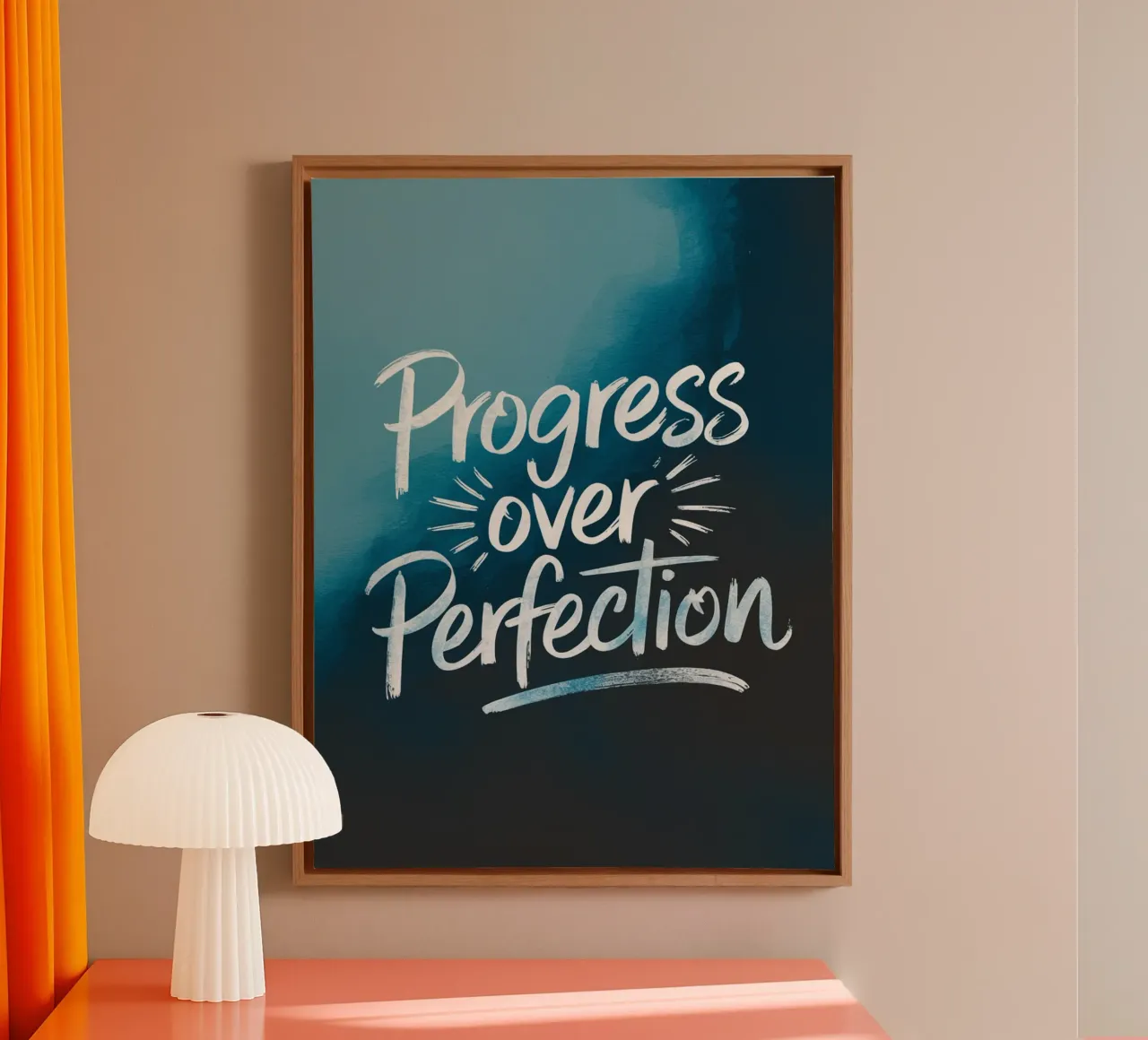 IL PROGRESSO SULLA PERFEZIONE tela da logic