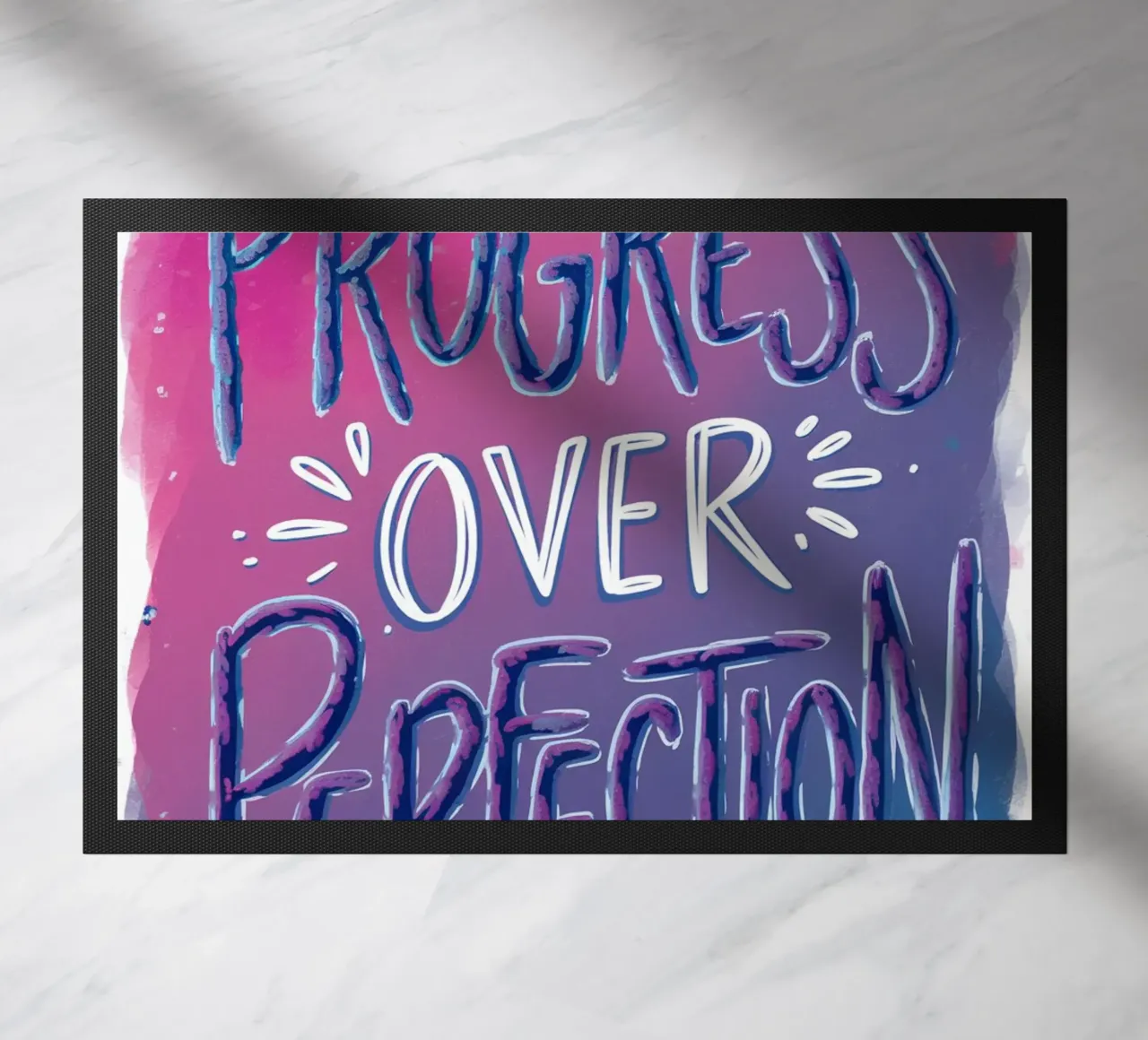 IL PROGRESSO SULLA PERFEZIONE zerbino da logic