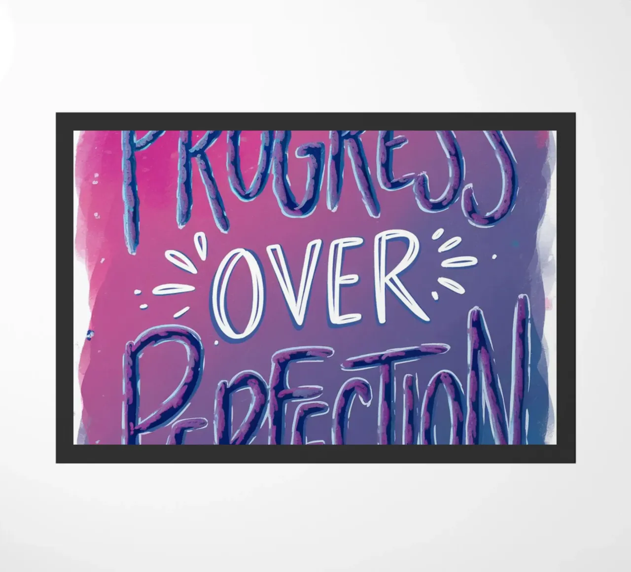 IL PROGRESSO SULLA PERFEZIONE zerbino da logic