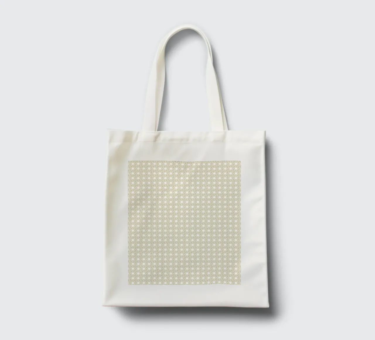 Rattan pattern borsa in juta da apoloprints