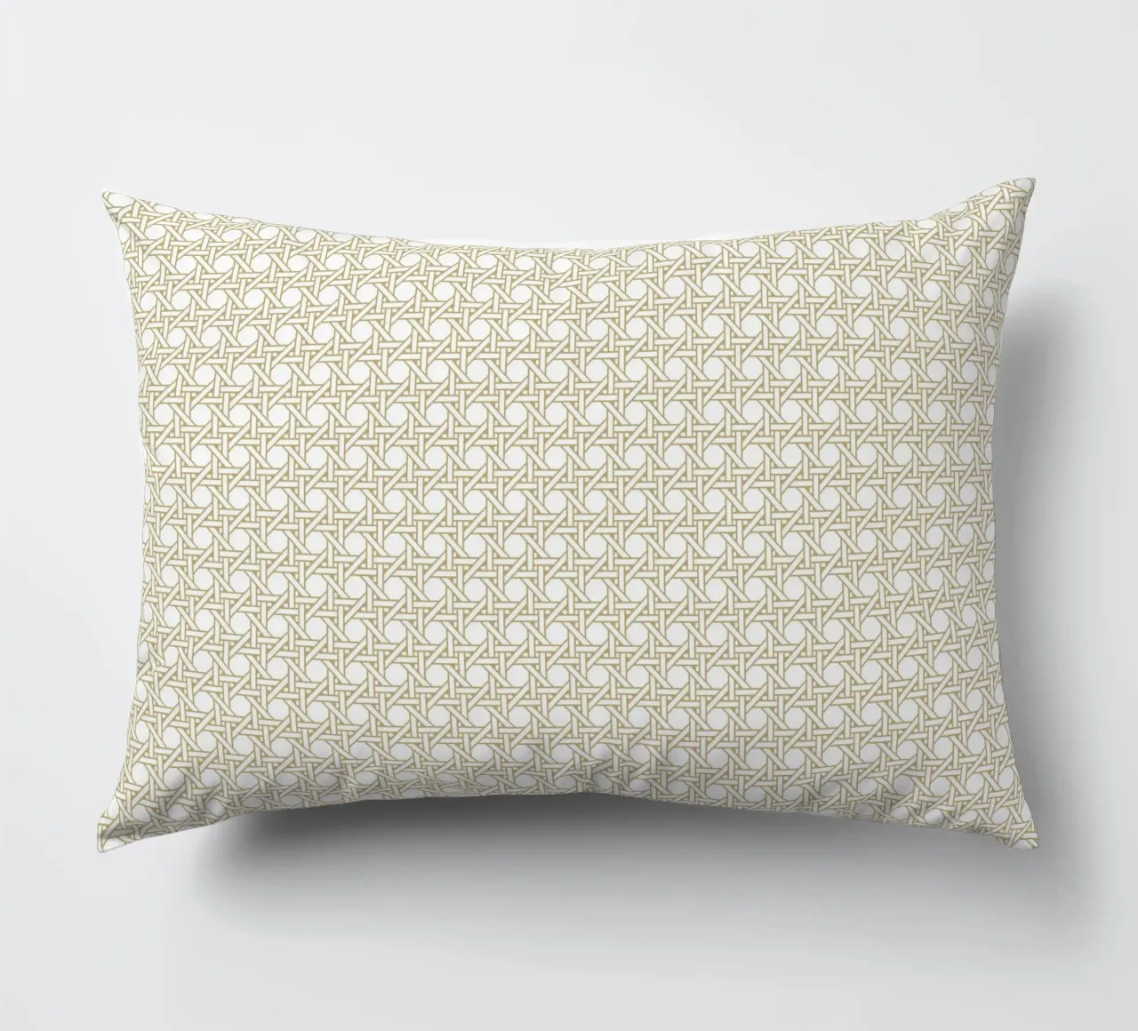 Rattan pattern Kissen von apoloprints