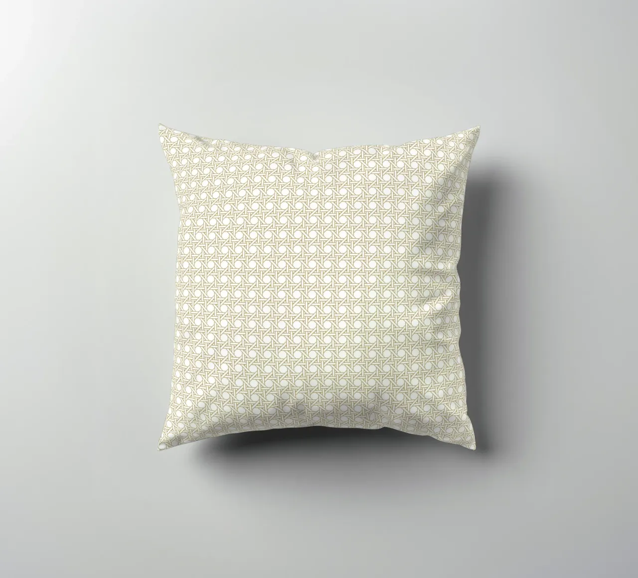 Rattan pattern Kissen von apoloprints