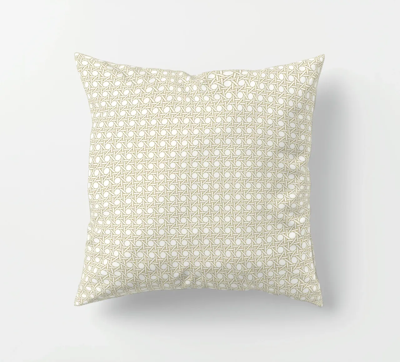 Rattan pattern Kissen von apoloprints