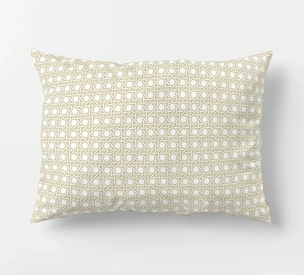 Rattan pattern Kissen von apoloprints