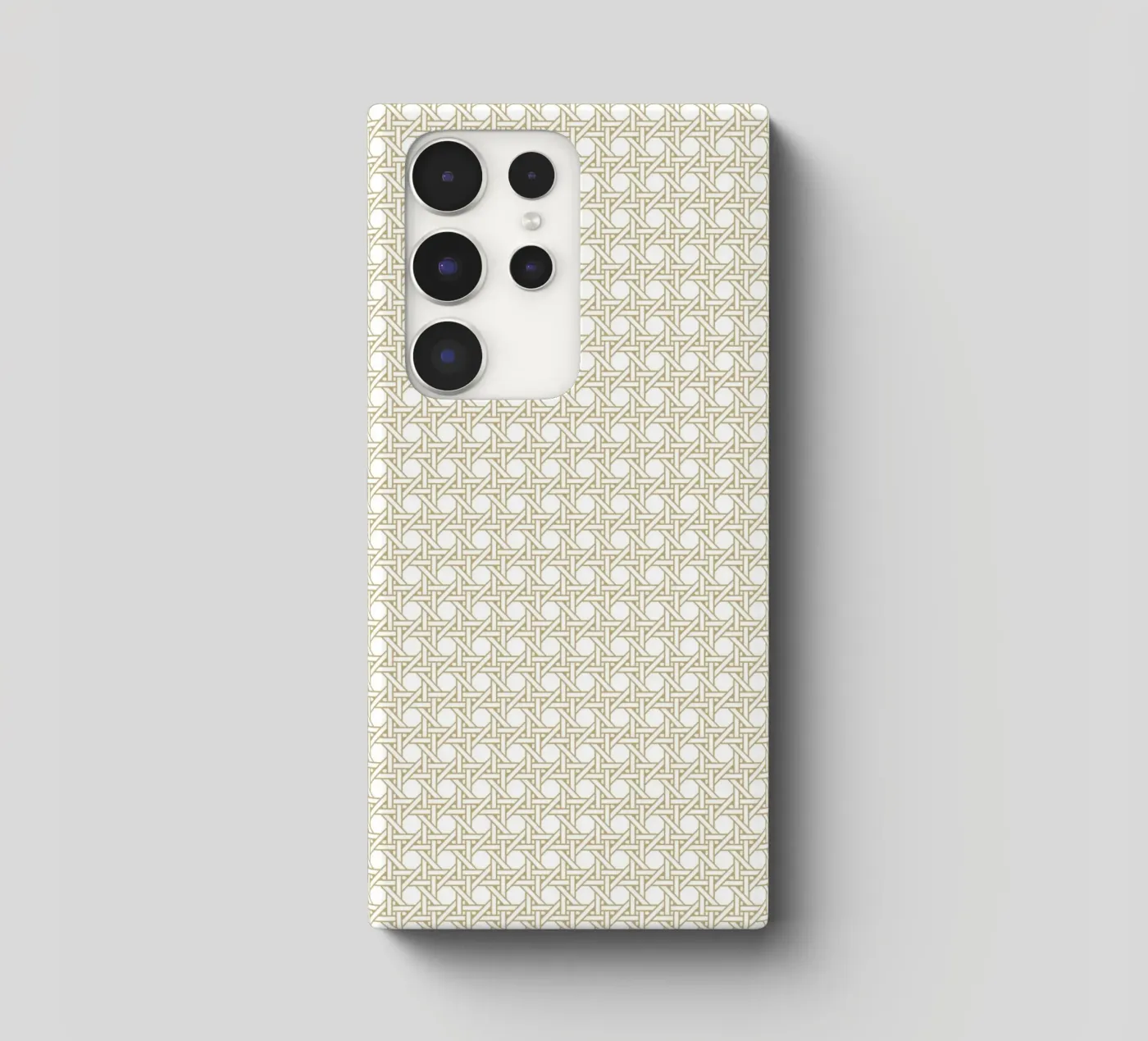 Rattan pattern Samsung Hülle von Apolo Prints