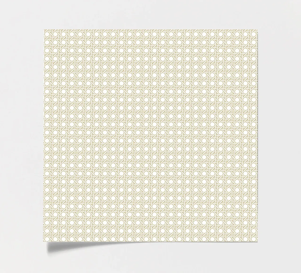Rattan pattern sticker sheet by apoloprints