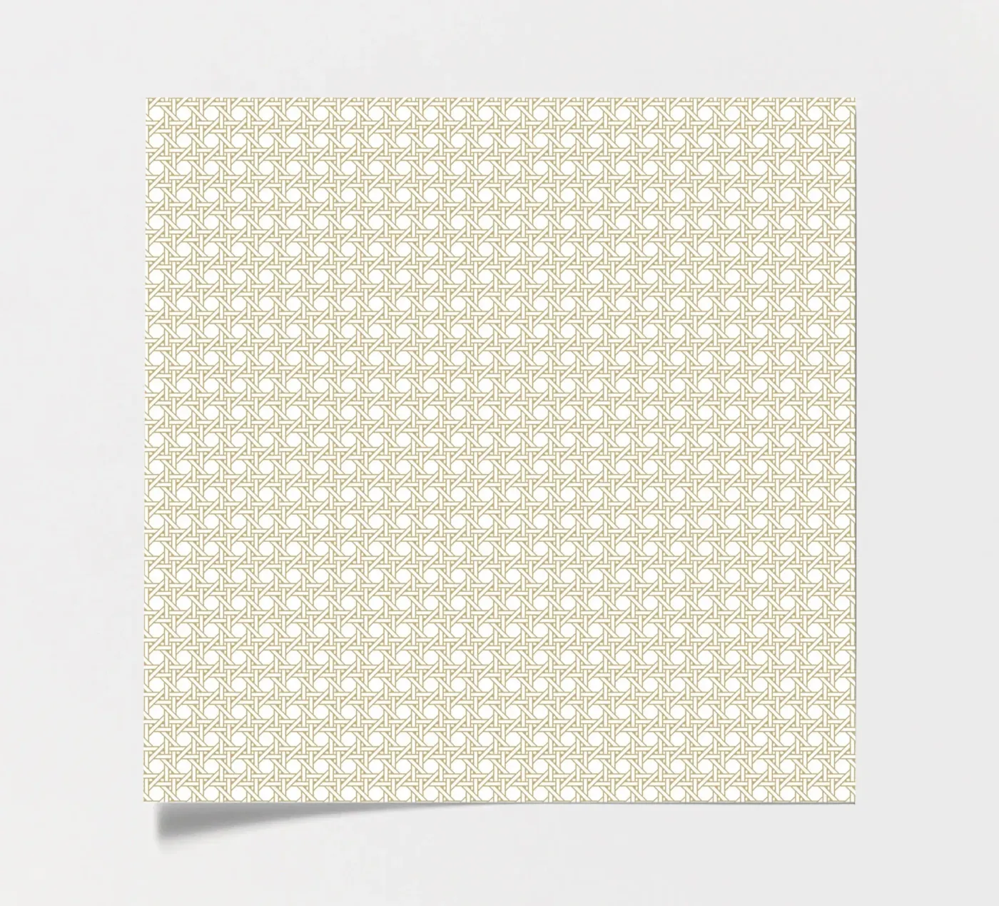 Rattan pattern Stickerbogen von Apolo Prints