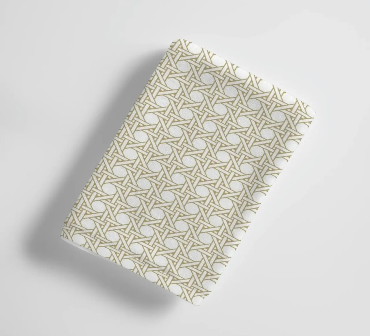 Rattan pattern towel by apoloprints