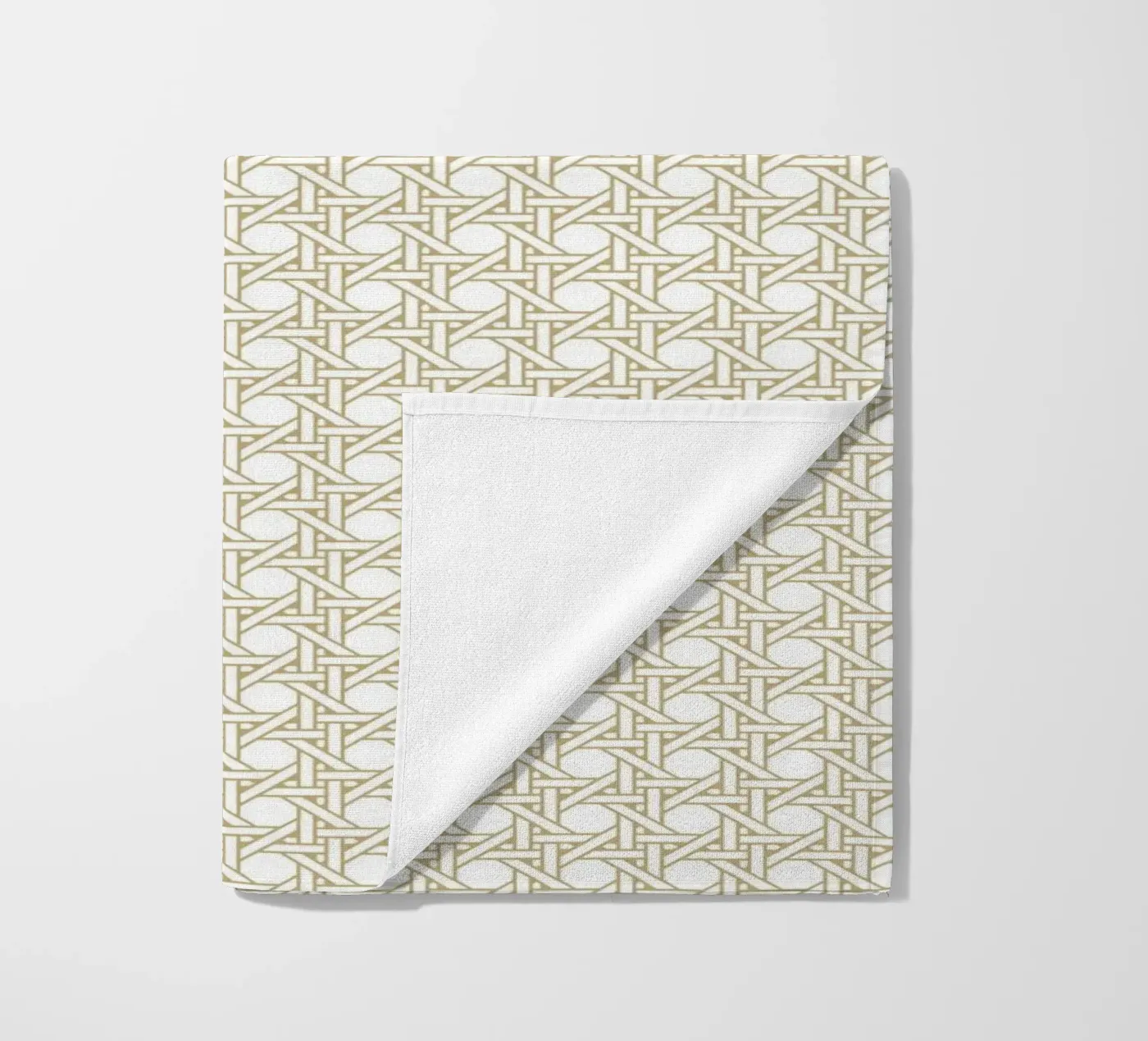 Rattan pattern Strandtuch von Apolo Prints