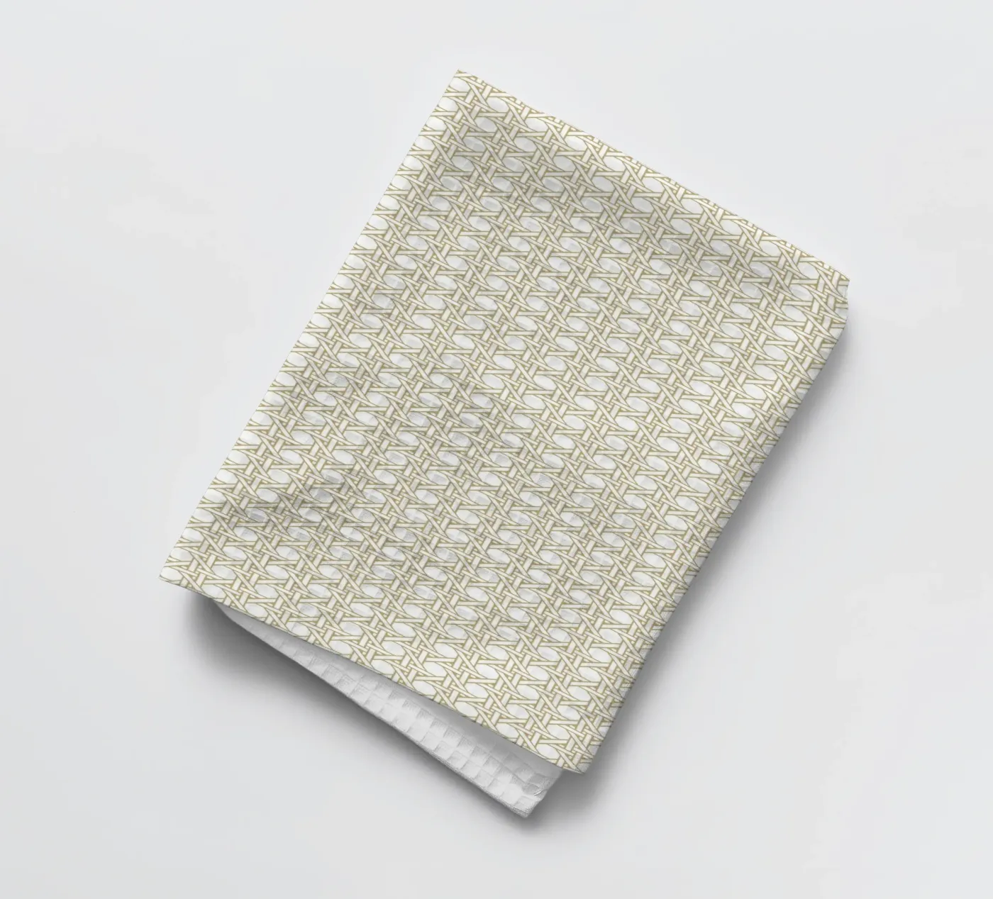 Rattan pattern canovaccio da cucina da Apolo Prints