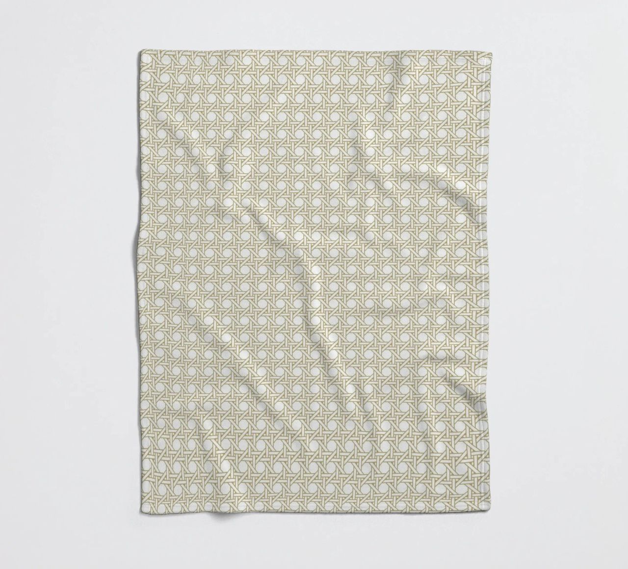 Rattan pattern coperta in pile da apoloprints