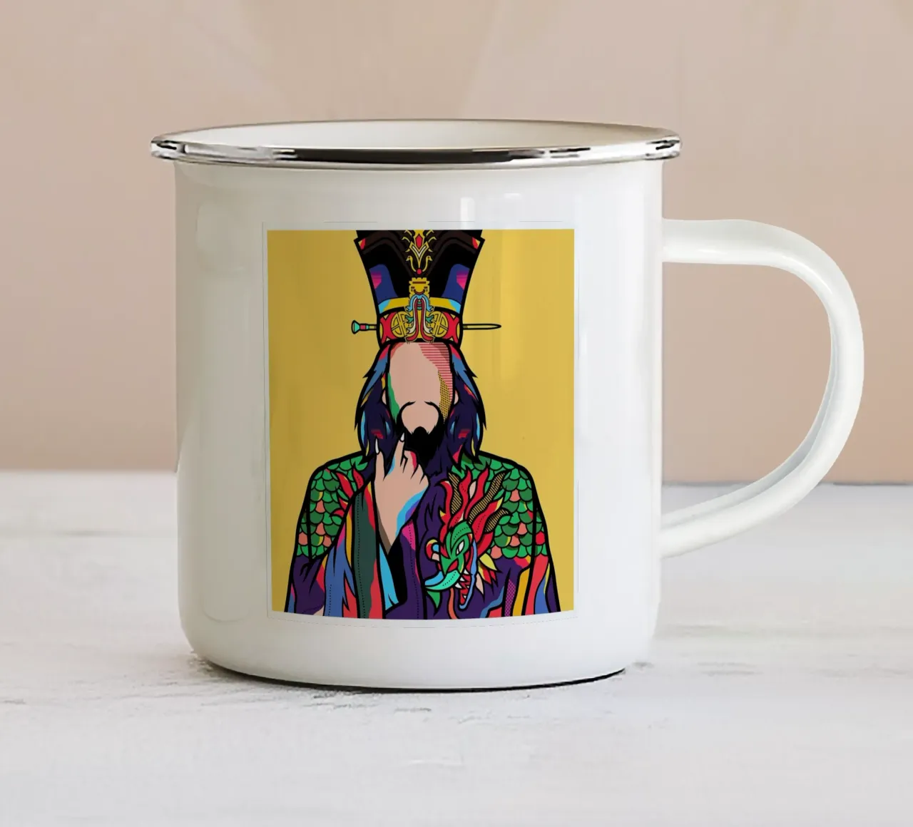 Lo-Pan tazza in smalto da Van Orton Design