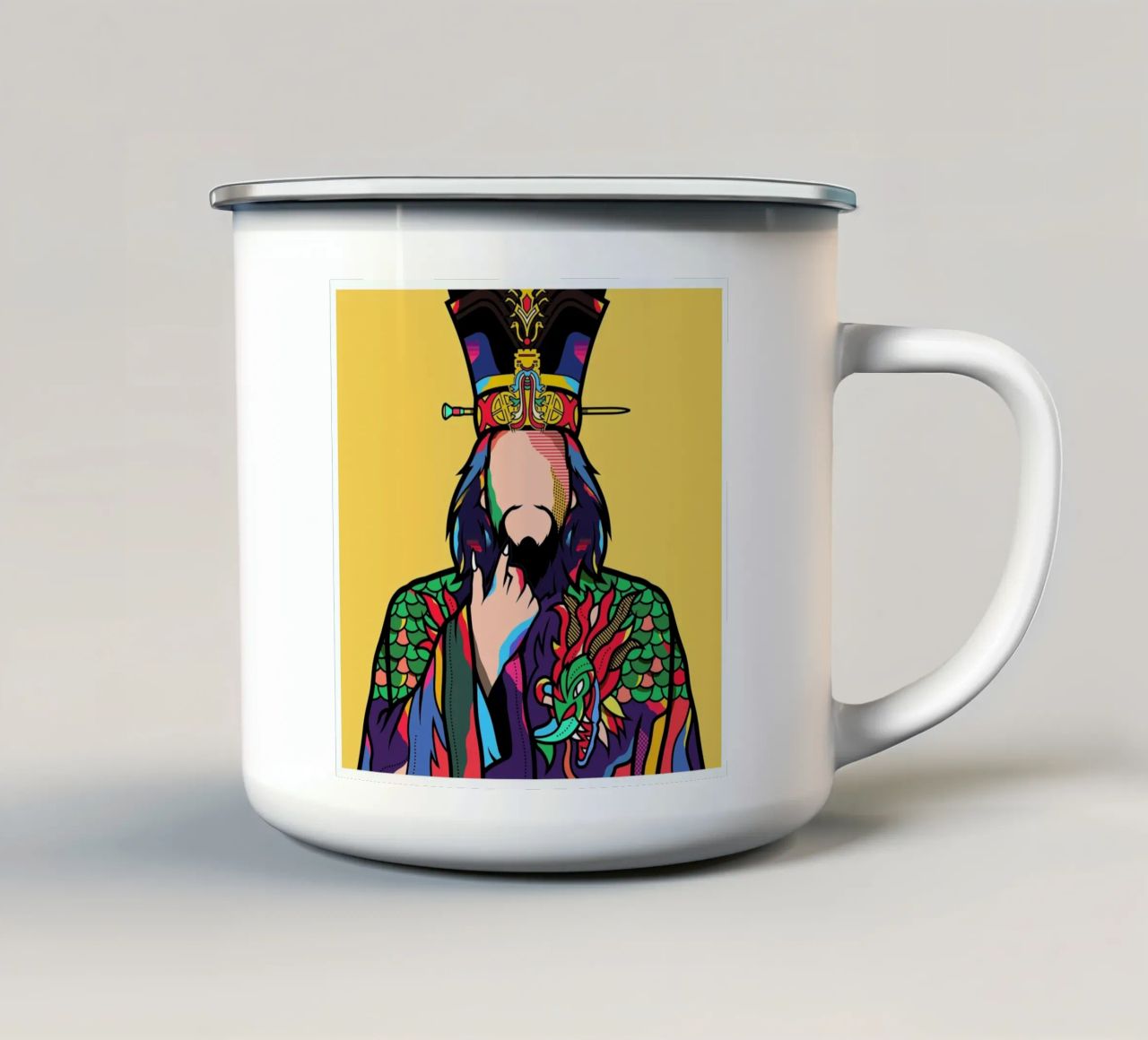 Lo-Pan tazza in smalto da Van Orton Design