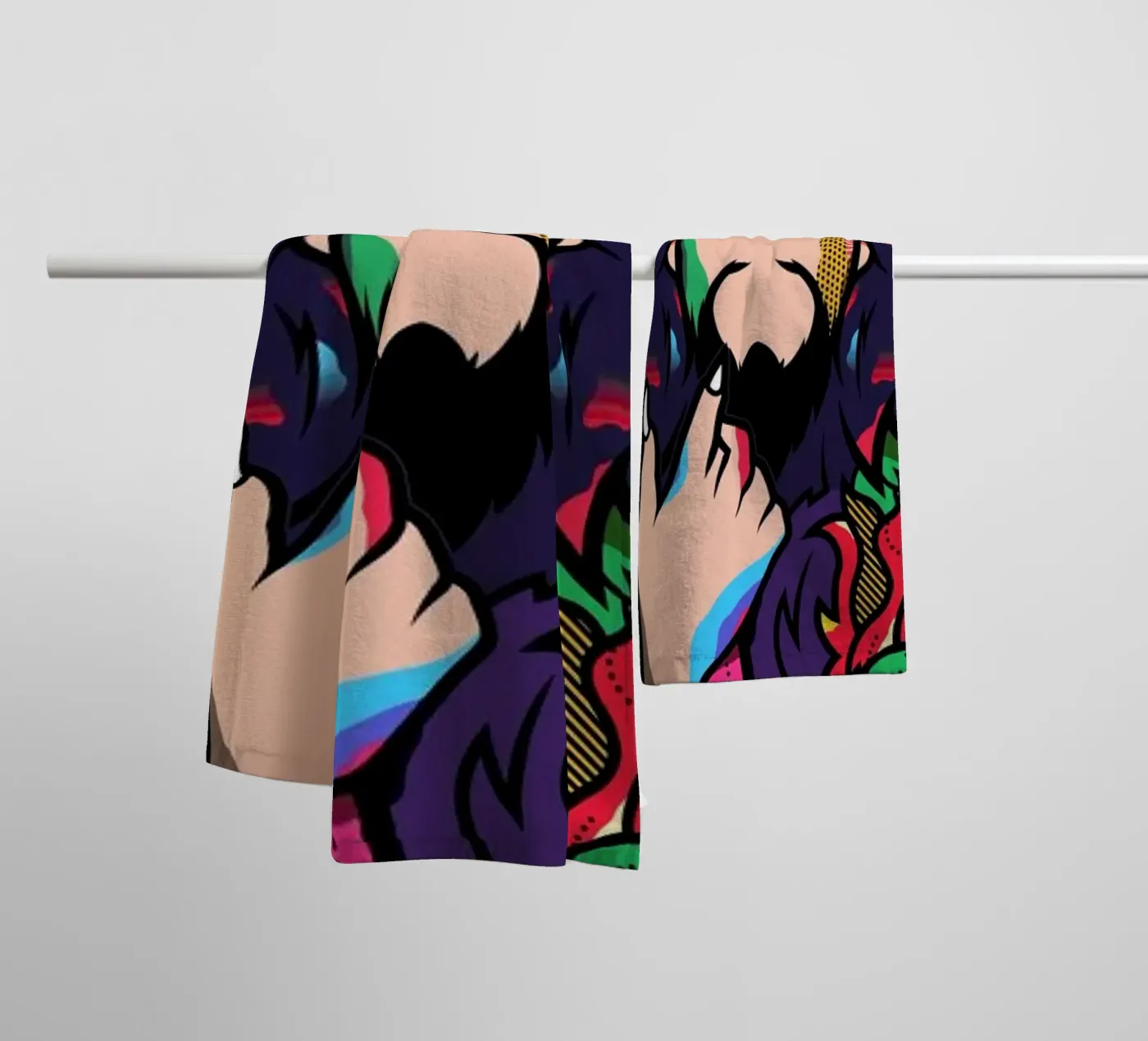Lo-Pan badhanddoek van Van Orton Design