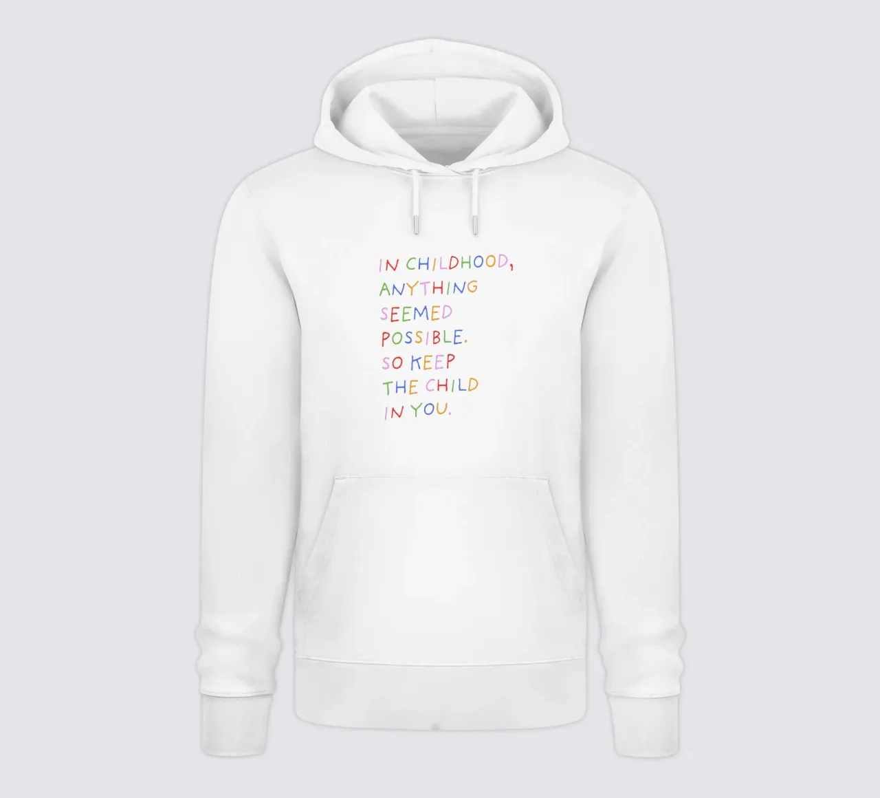 Child in you felpa con cappuccio da Ohkimiko