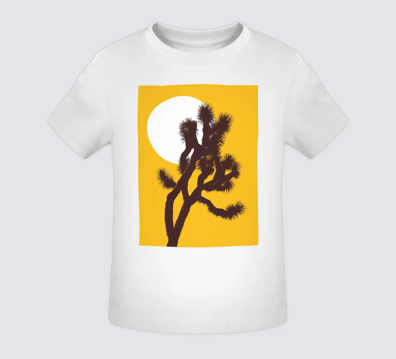 Joshua tree and the moon maglietta neonato da apoloprints