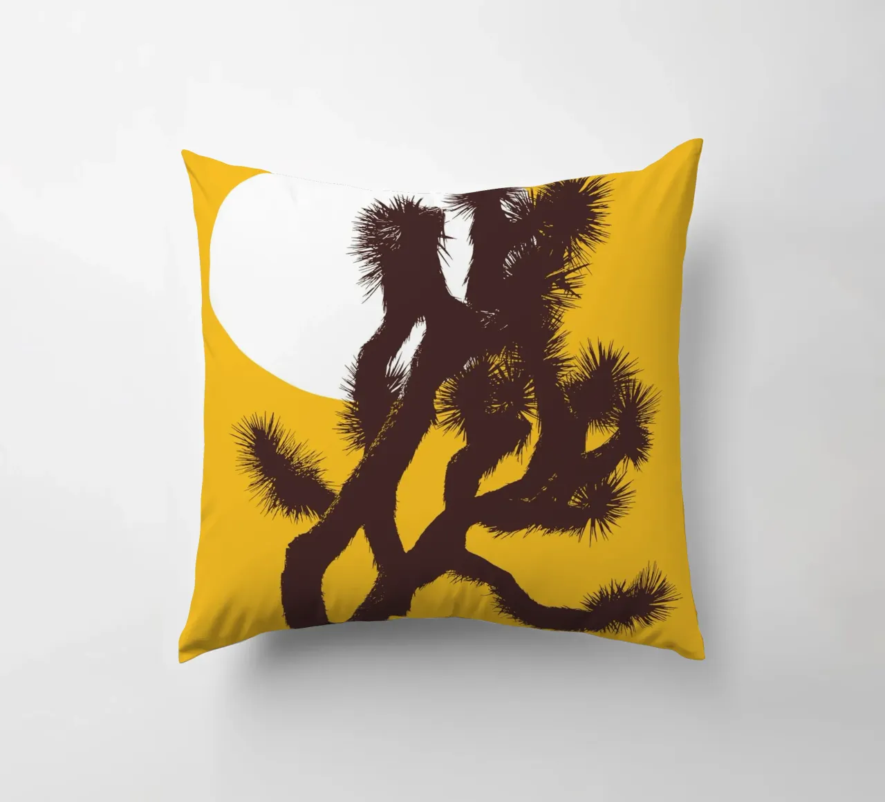 Joshua tree and the moon cuscino da apoloprints