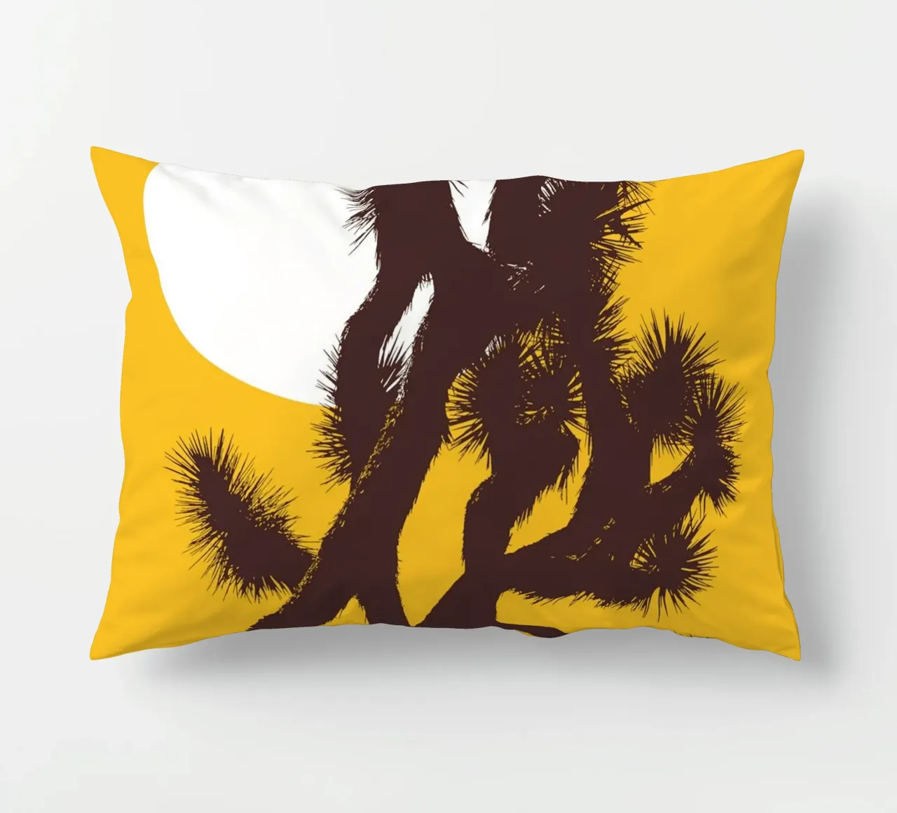 Joshua tree and the moon cuscino da apoloprints