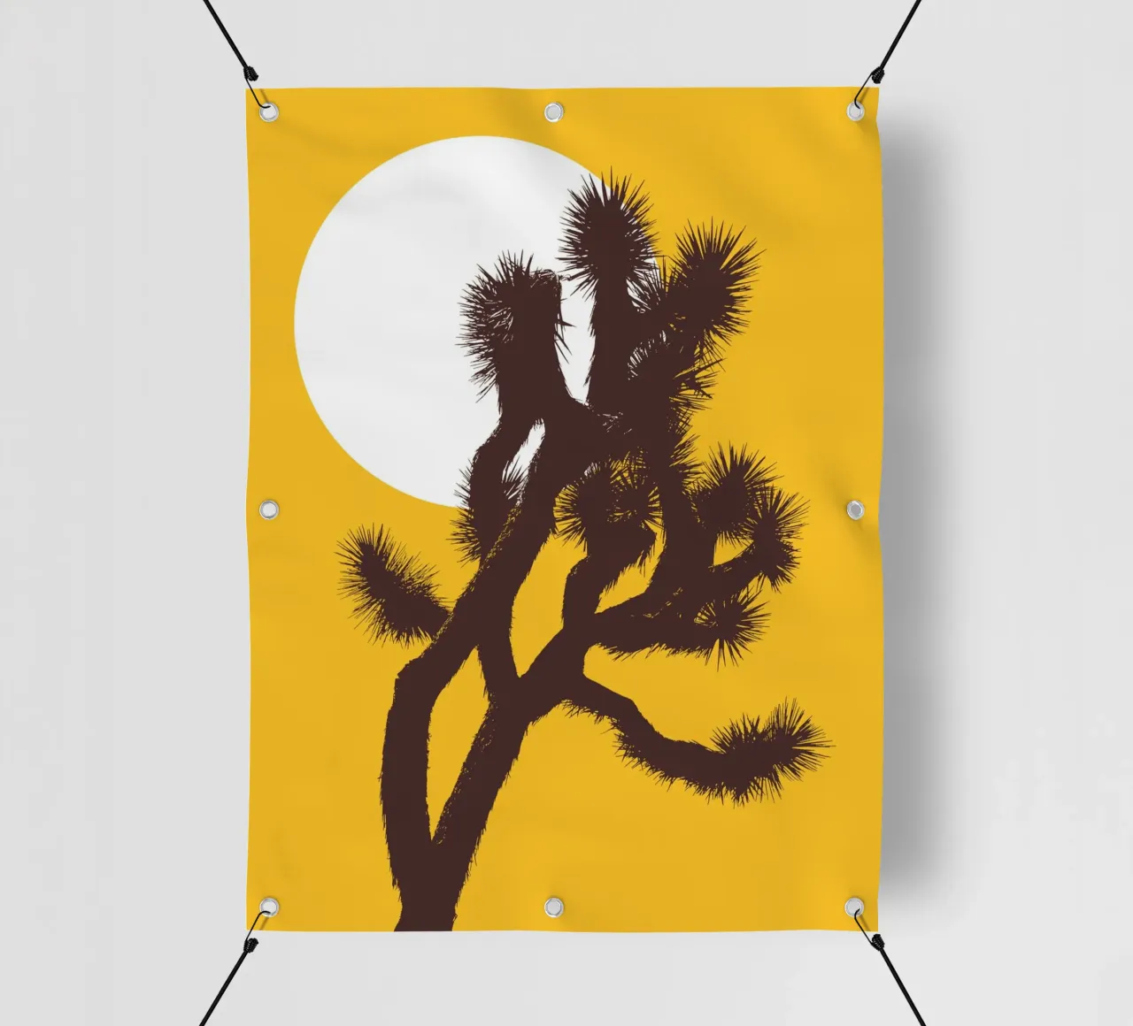 Joshua tree and the moon telo in pvc da apoloprints