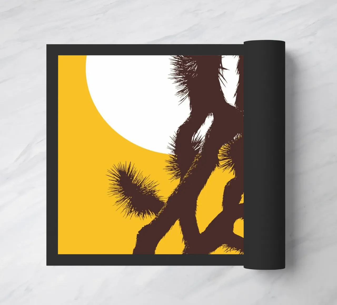 Joshua tree and the moon zerbino da apoloprints