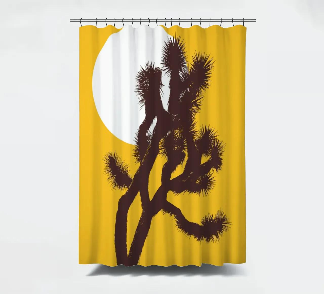 Joshua tree and the moon tenda da doccia da apoloprints