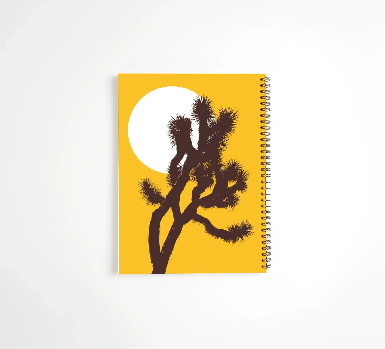 Joshua tree and the moon diario ad anelli da apoloprints