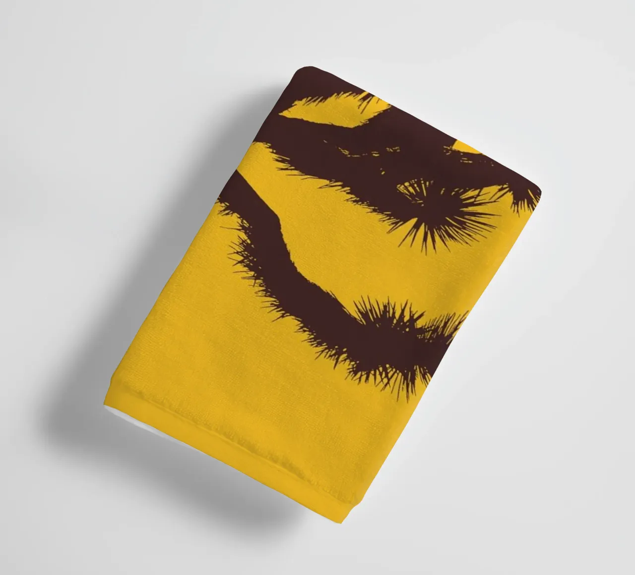 Joshua tree and the moon asciugamano da bagno da apoloprints