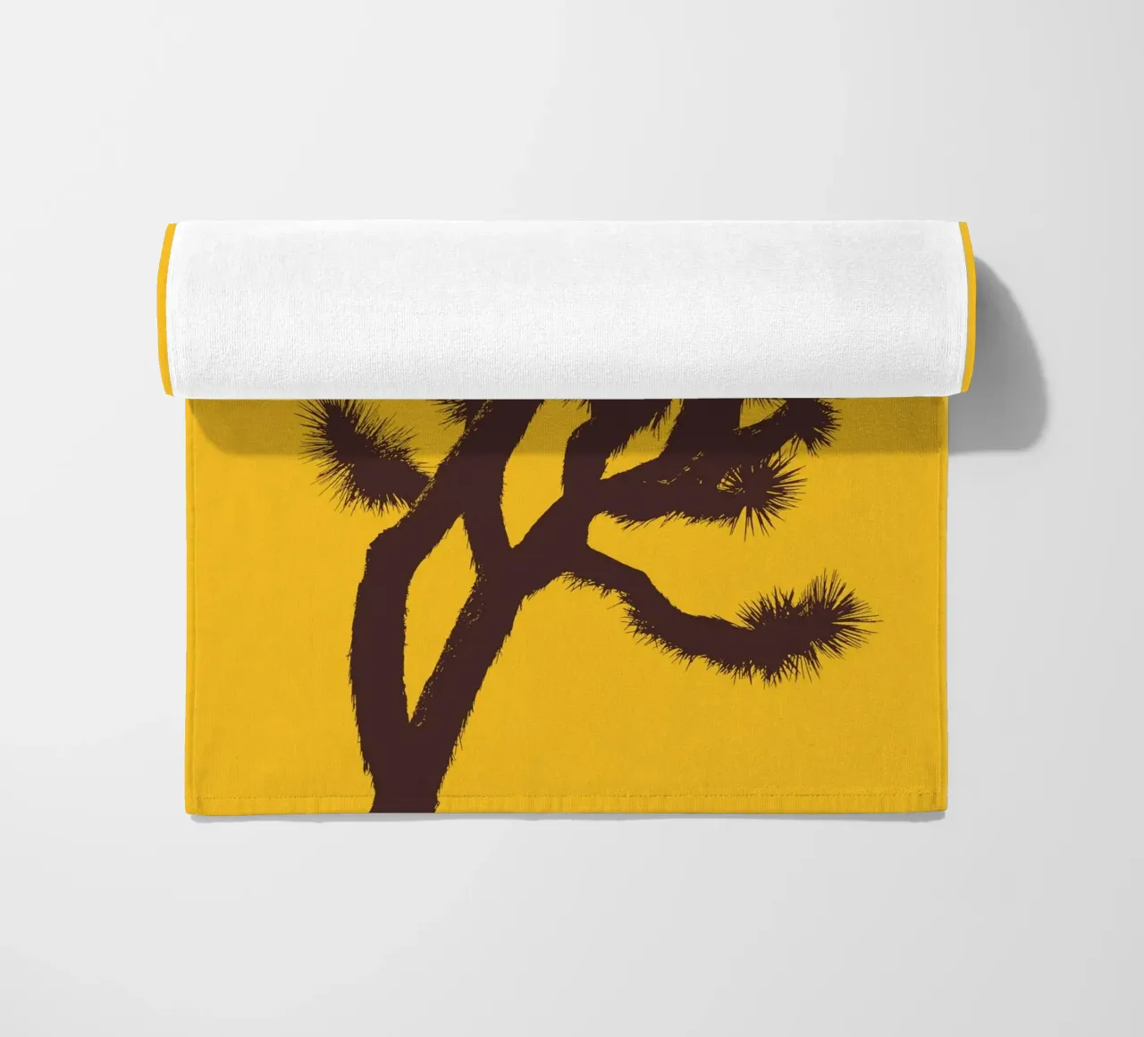 Joshua tree and the moon telo mare da apoloprints