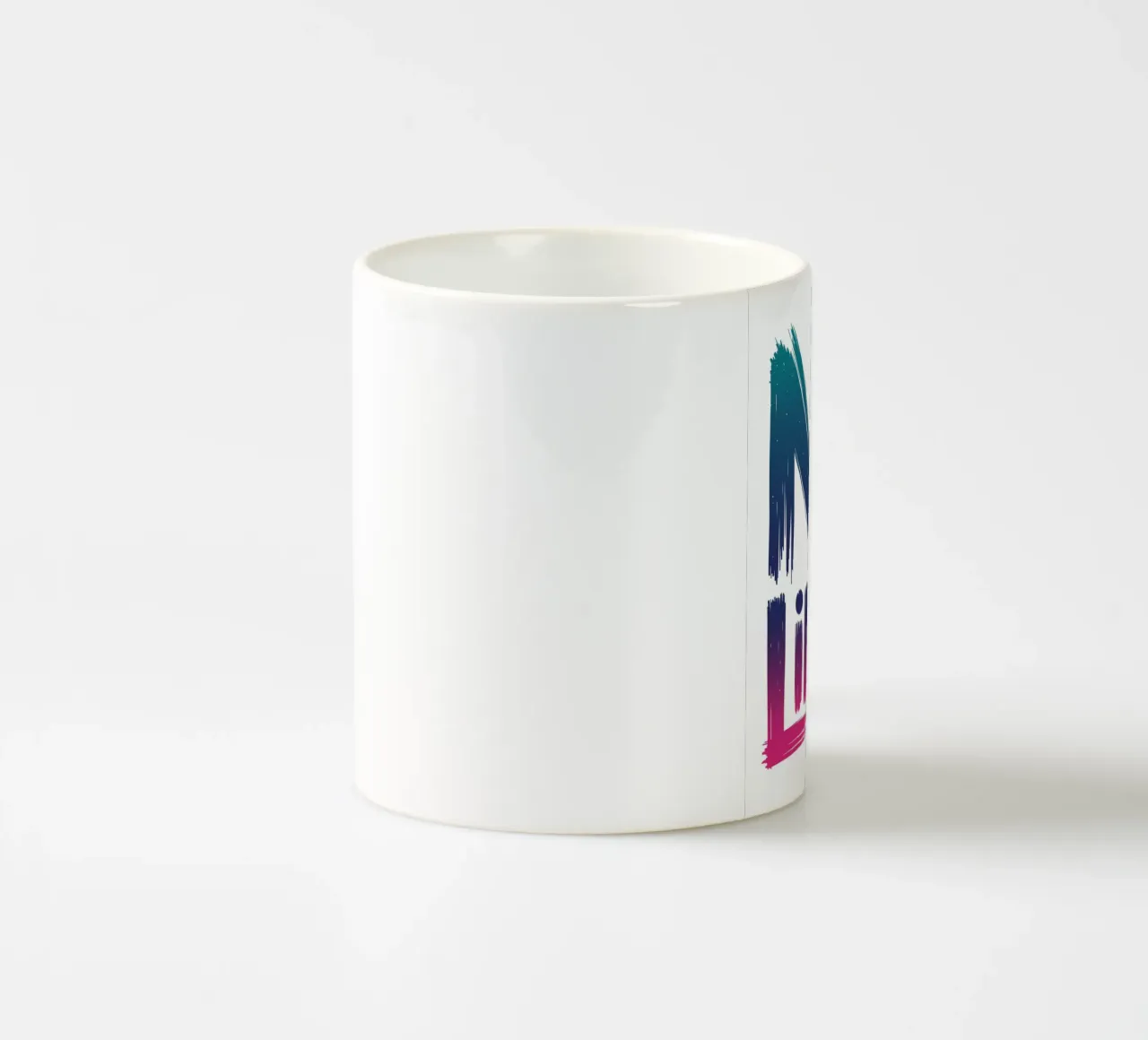 NESSUN LIMITE tazza in ceramica da logic