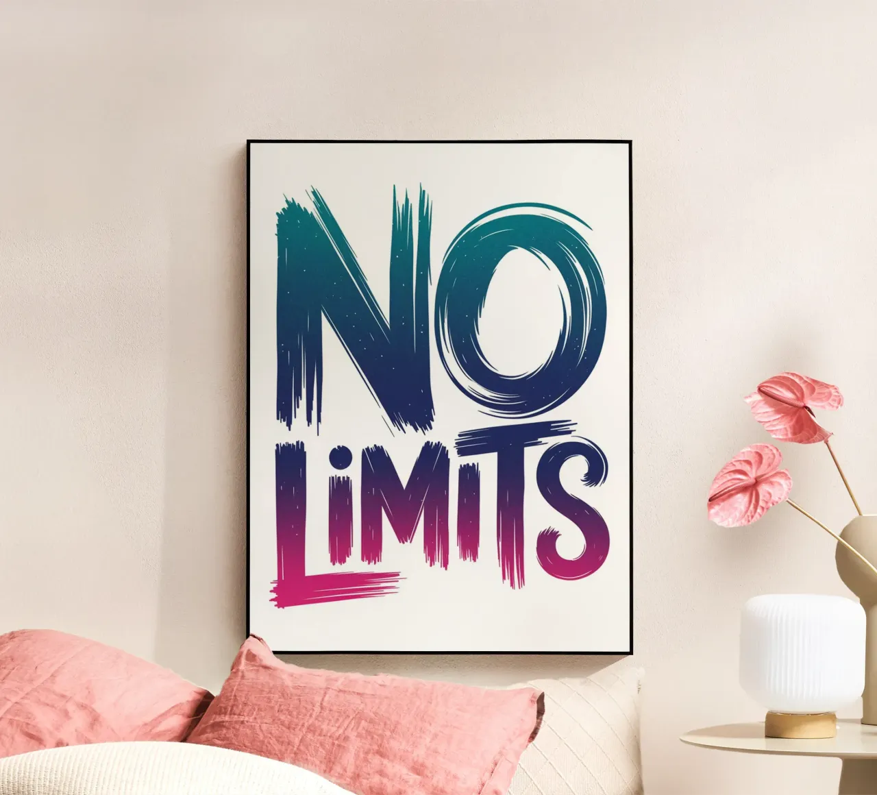 NO LIMITS acrylic glass by logic
