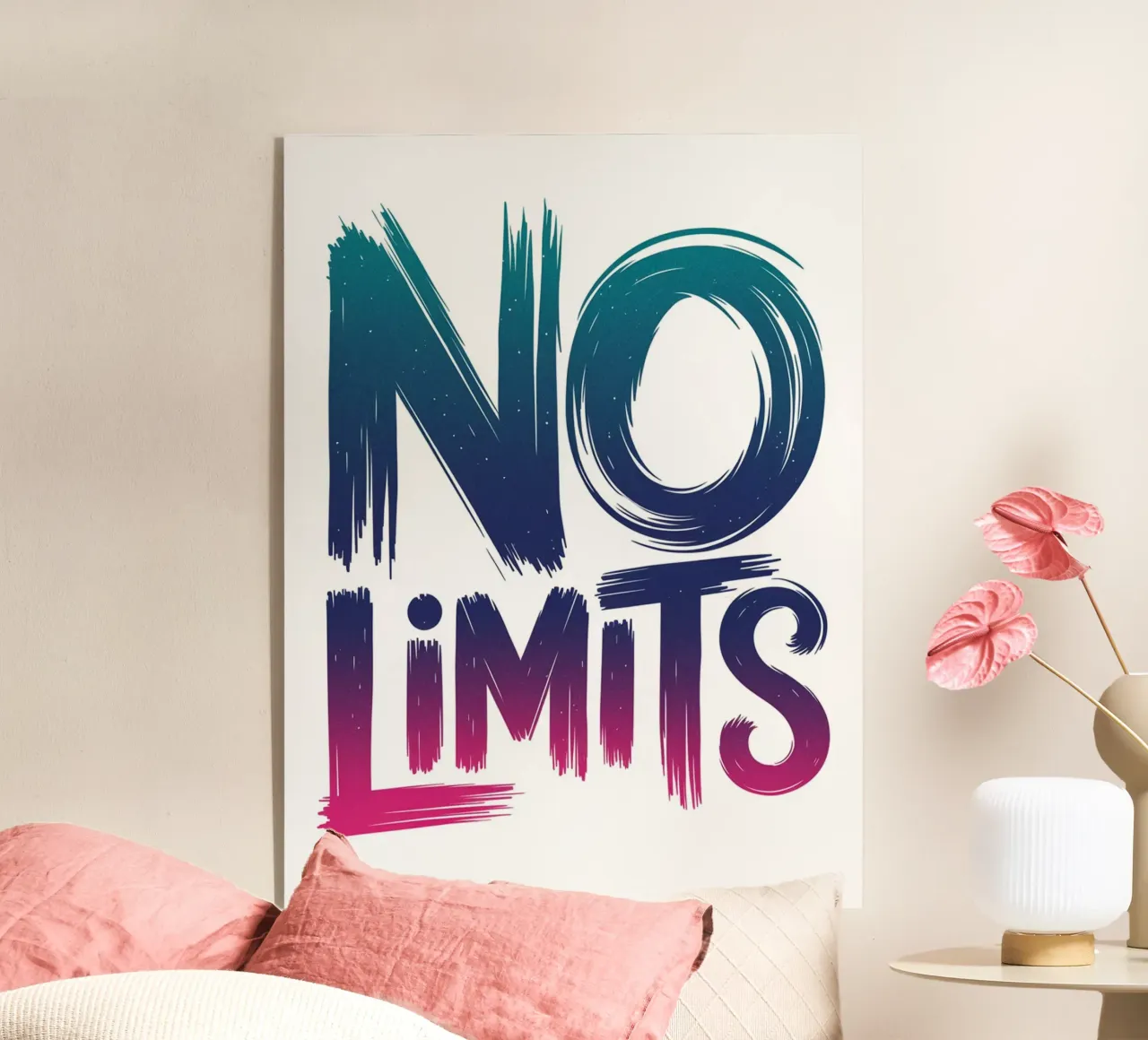 NO LIMITS acrylic glass by logic