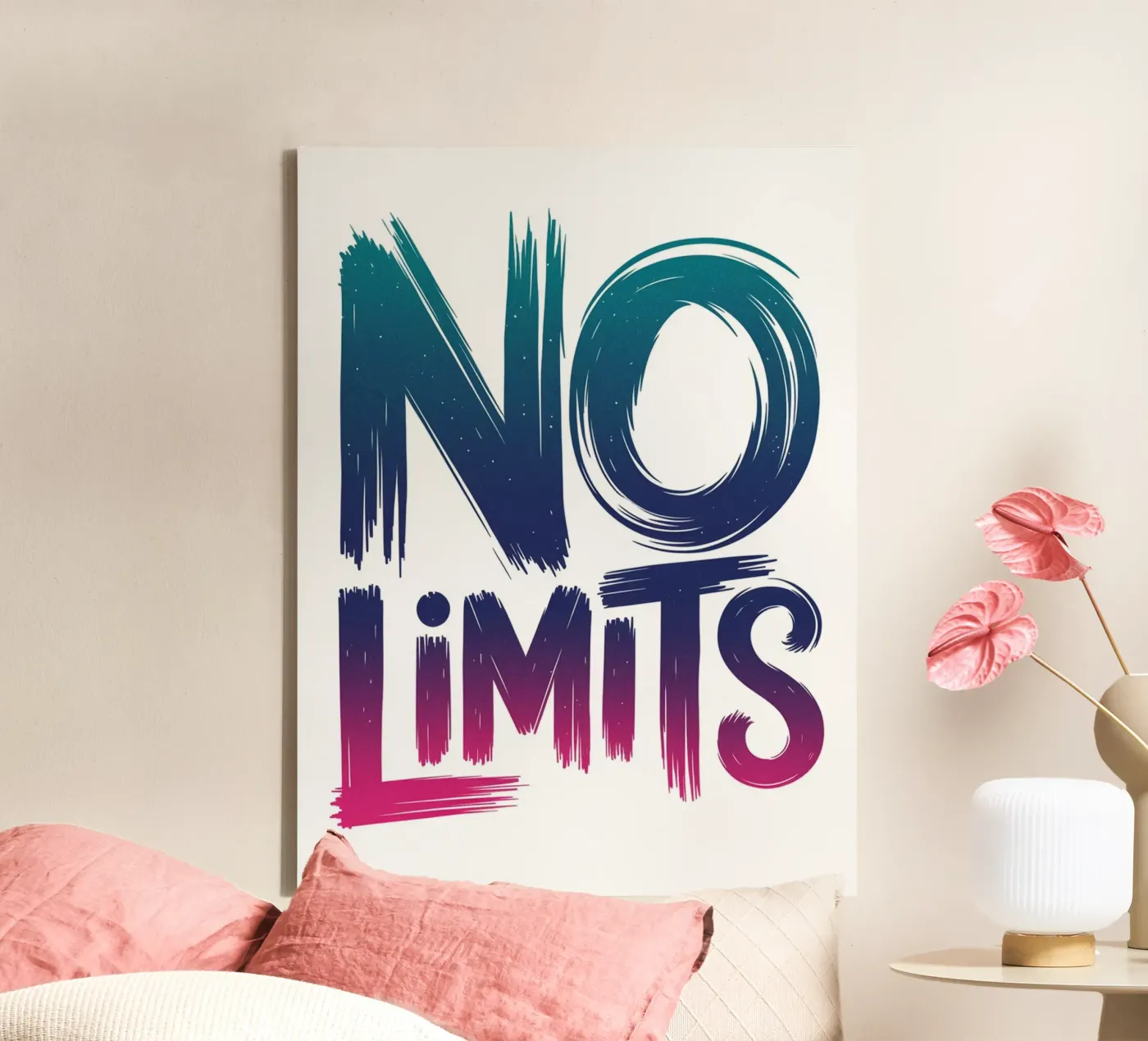 NO LIMITS canvas by logic