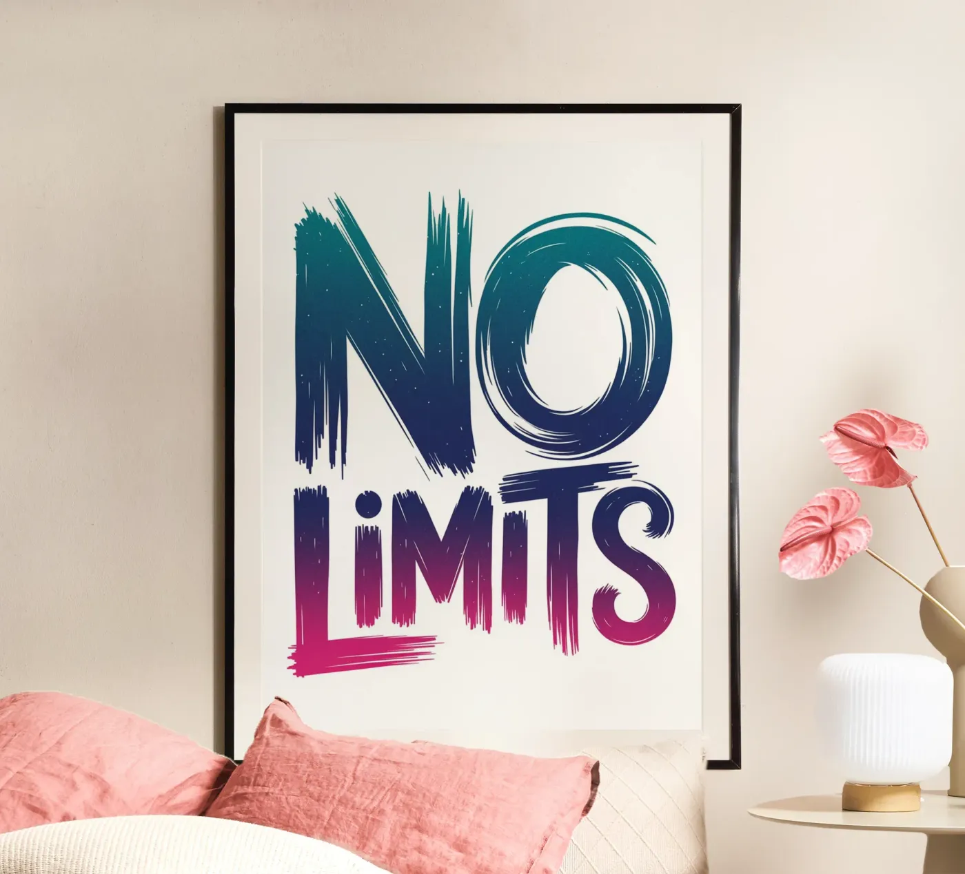 NO LIMITS poster by logic