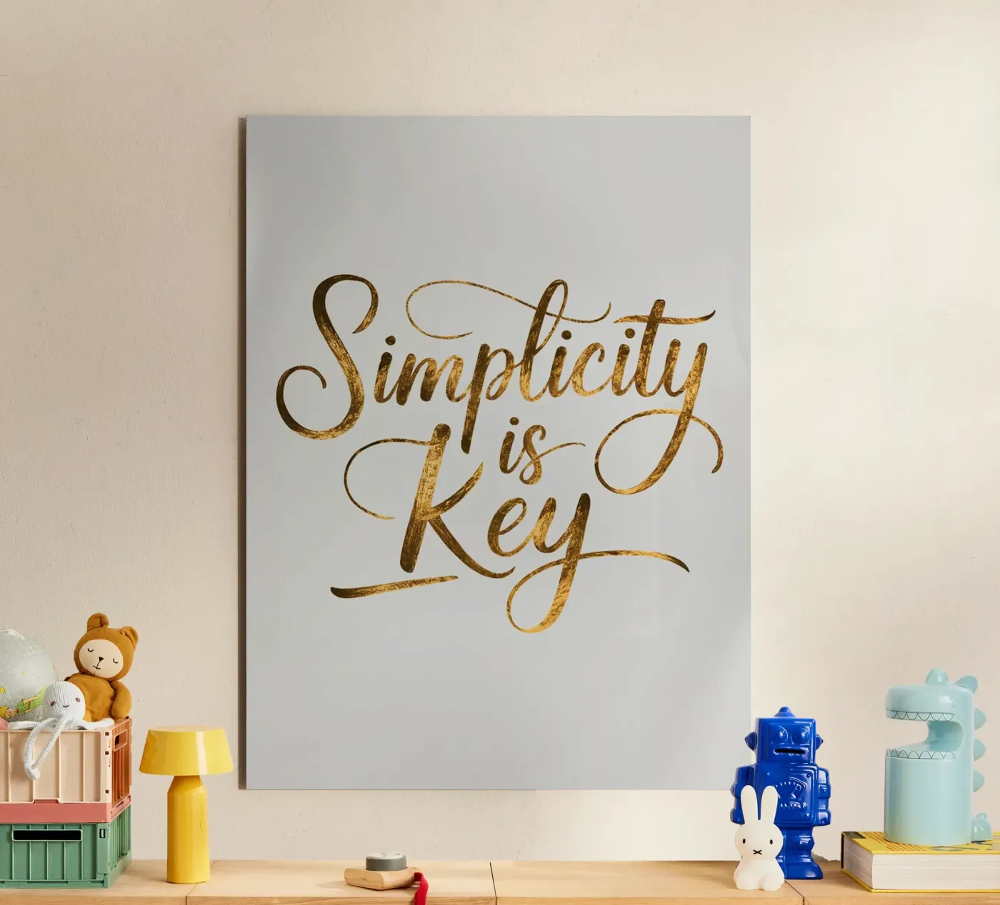 Simplicity is Key forex plate by logic