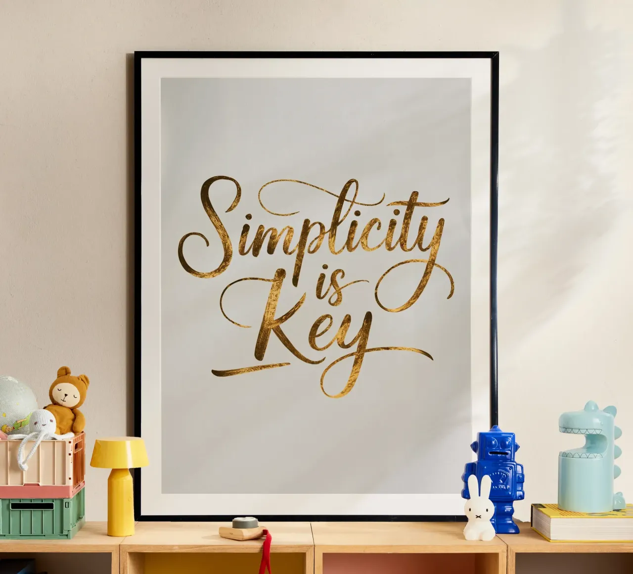 Simplicity is Key poster by logic