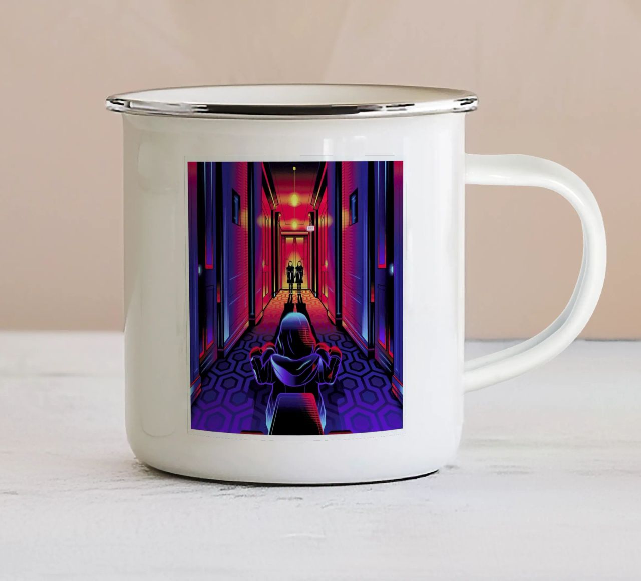 Shining tazza in smalto da Van Orton Design