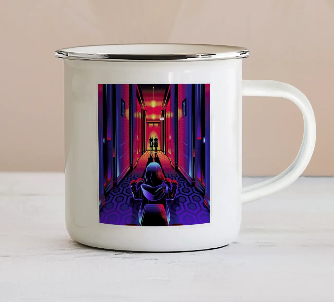 Shining tazza in smalto da Van Orton Design