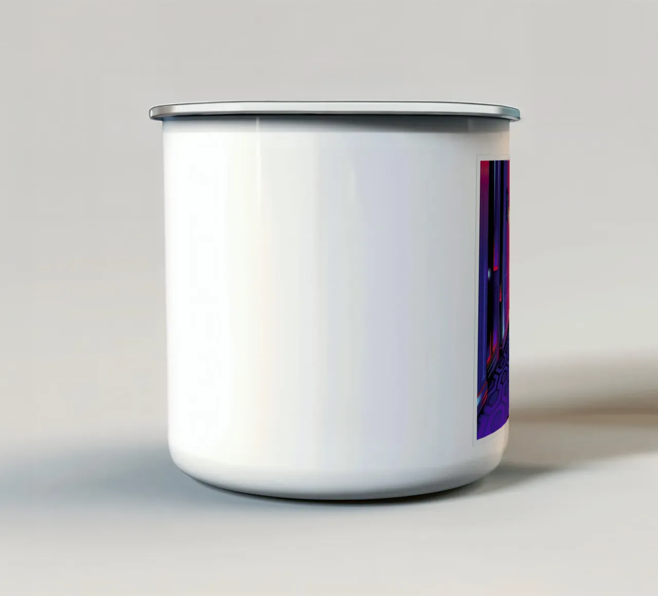 Shining tazza in smalto da Van Orton Design