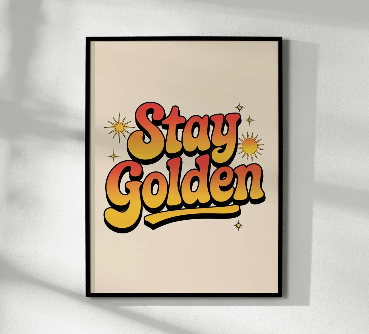 Resta d'oro poster da logic