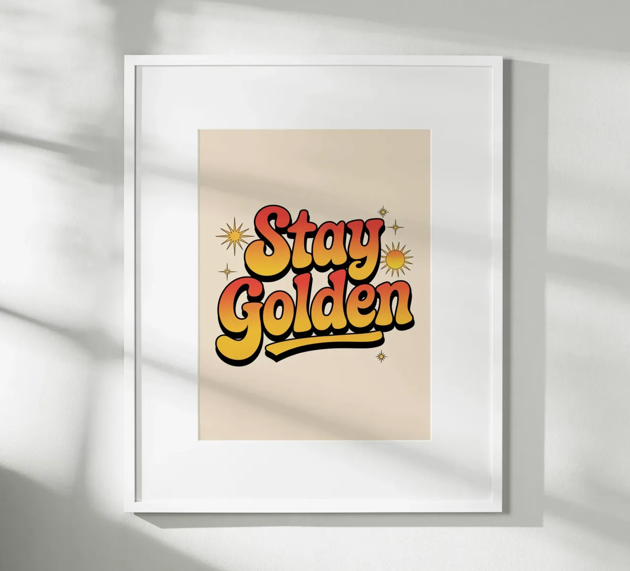 Resta d'oro poster da logic