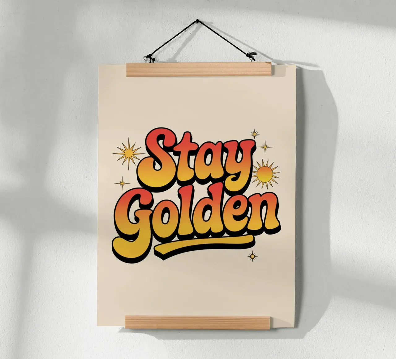 Resta d'oro poster da logic