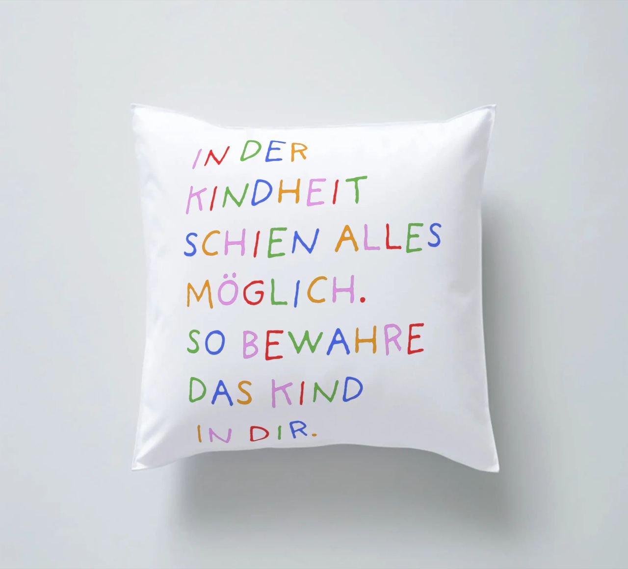 Bewahre das Kind in dir cuscino da Ohkimiko