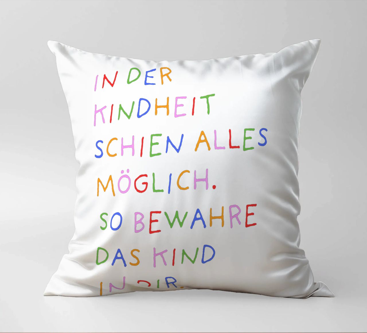 Bewahre das Kind in dir cuscino da Ohkimiko